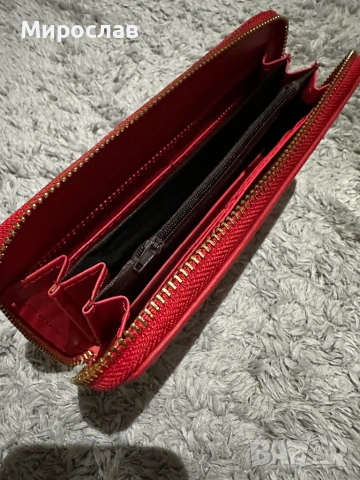 Louis Vuitton дамско кожено портмоне, снимка 3 - Портфейли, портмонета - 54359814