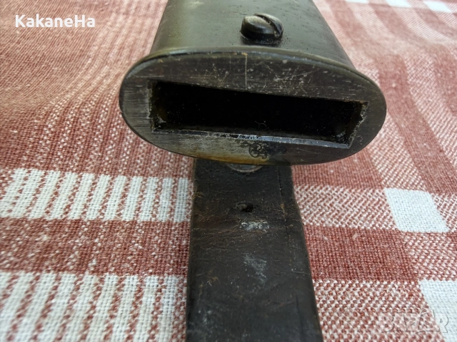 швейцарски m1889 байонет щик нож кортик острие за Schmidt–Rubin пушка rifle mod.1911 г, снимка 2 - Ножове - 55538805