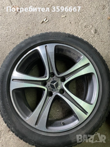 Оригинални Джанти Mercedes + Гуми Pirelli + Датчици , снимка 2 - Гуми и джанти - 54571275