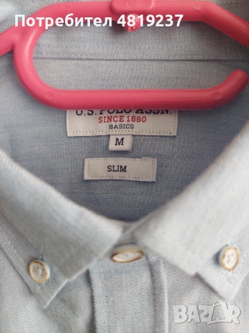 Мъжка риза U.S. Polo Assn, снимка 6 - Ризи - 54659918