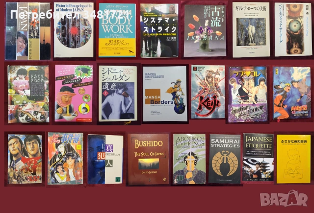 22 книги за Япония и на японски - история, философия,манга,справочници