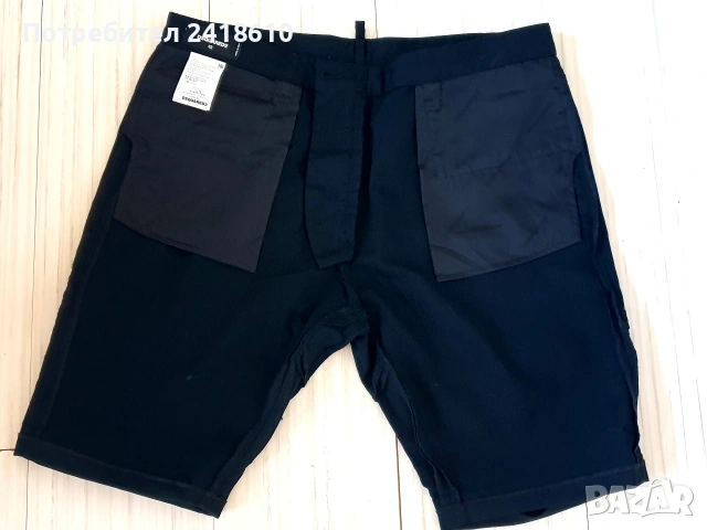 Dsquared2 Italy Wool Short  Mens Size 52 - 34 НОВО! ОРИГИНАЛ! Мъжки Къси  Панталони!, снимка 8 - Къси панталони - 54596756