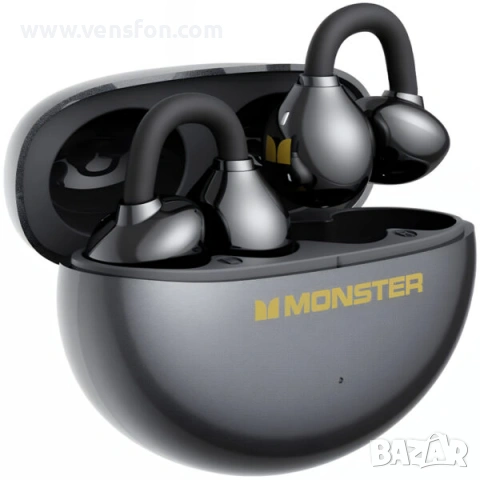  Bluetooth слушалки Monster AirClip AC200 /черни/