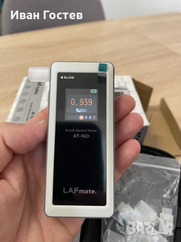 Продавам нов прецизен дрегер за алкохол LAFmate AT-160, снимка 3 - Други инструменти - 55548290