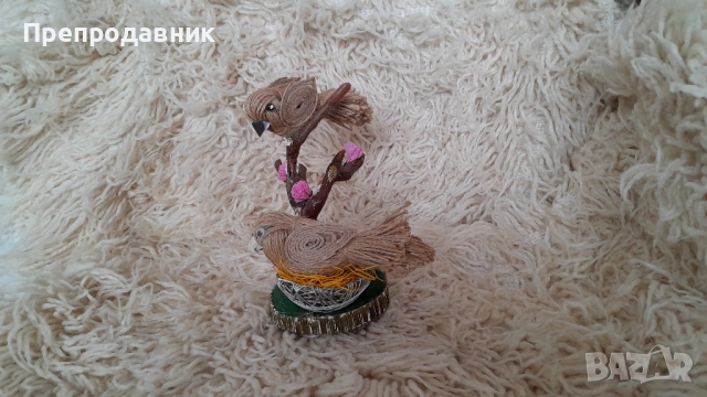 Ръчно изработена декорация „Пролетни пиленца“ – Уют за вашия дом, снимка 5 - Декорация за дома - 54080916