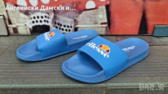 Английски мъжки чехли -Ellesse, снимка 3 - Мъжки чехли - 54376879
