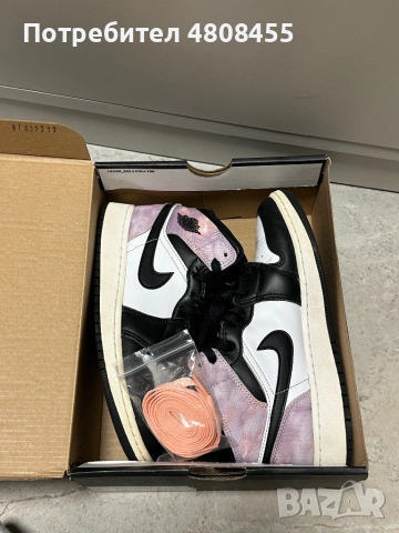 Air Jordan 1 , снимка 4 - Маратонки - 54318825