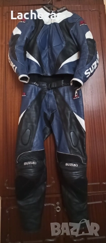 Кожен мото екип Suzuki GSX от 2 части
