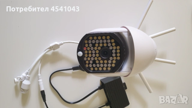 WiFi охранителна камера CloudCam с нощно виждане и 4 антени