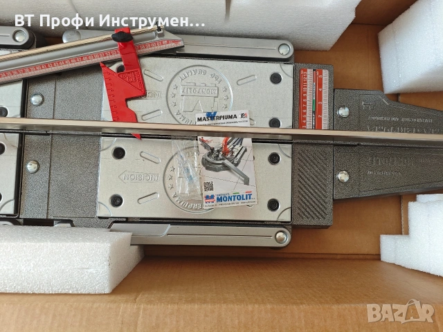 НОВО - Montolit Masterpiuma 131P5 - Машина за рязане на плочки 131 см, снимка 4 - Други инструменти - 54884621
