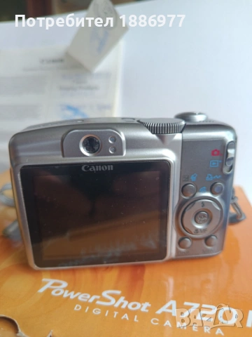 Canon PowerShot A720 IS, снимка 8 - Фотоапарати - 54494952
