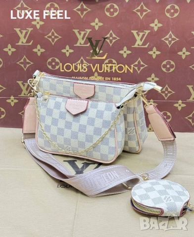 Louis VUITTON 🤍Дамски Чанти , снимка 8 - Чанти - 54509358