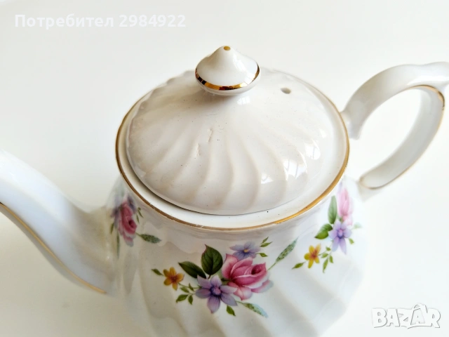 Винтидж чайник за кафе Royal Park Staffordshire, снимка 2 - Други ценни предмети - 55157869