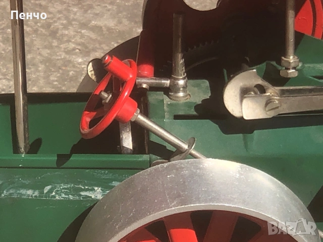 стара метална, парна играчка ВАЛЯК - MADE IN WESTERN - GERMANY - 1950/60г., снимка 3 - Антикварни и старинни предмети - 46785536