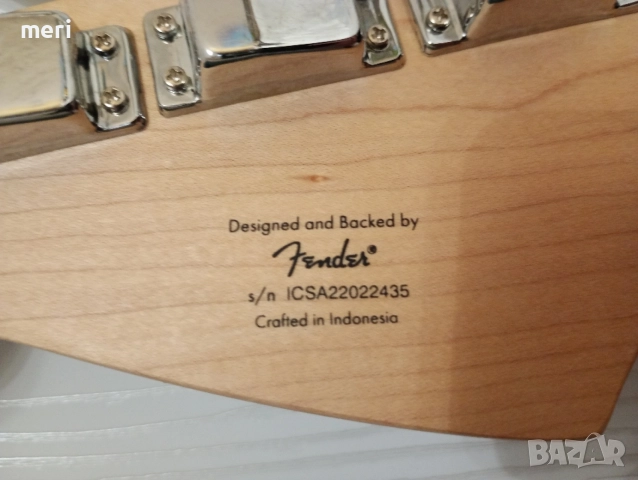 Squier Affinity Series™ Bronco™ Бас китара (Fender) екранировка с медно фолио + kill switch бутон, снимка 12 - Китари - 54782590
