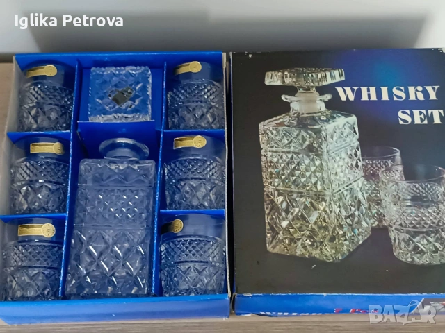 Кристален сервиз Бохемия 