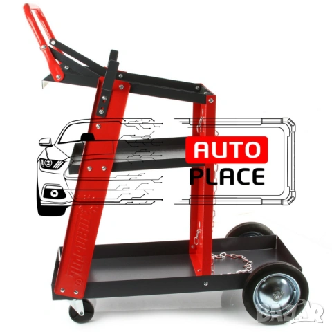 Количка за заваръчни апарати – електрожени до 60 кг Mar-Pol, снимка 2 - Други инструменти - 53968778