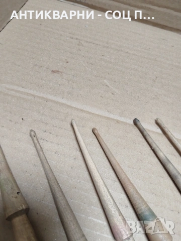 Комплект Соц Стари Вретена За Прежда. НОМЕР 1229., снимка 7 - Антикварни и старинни предмети - 54010276