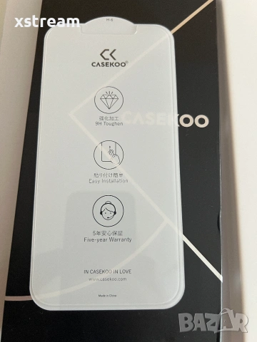 9x CASEKOO Комплекти от по 2 броя Висококачествени Закалени Стъклени Протектори за iPhone 12 Pro Max, снимка 5 - Фолия, протектори - 55119753