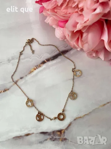 дамско колие Louis Vuitton , снимка 4 - Колиета, медальони, синджири - 55608801