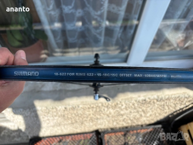Shimano WH-R500 Предна капла 28” черна, снимка 6 - Велосипеди - 52220132