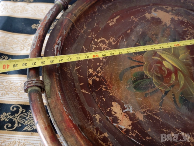 Винтидж табла поднос , снимка 4 - Антикварни и старинни предмети - 54223601