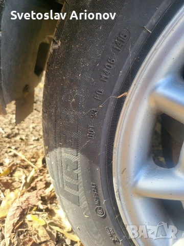 Джанти 16" с гуми за МЕРЦЕДЕС В210 MERCEDES W210, снимка 5 - Гуми и джанти - 55253215