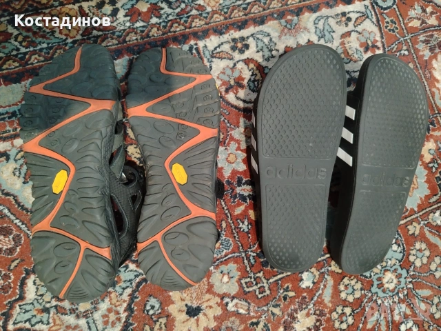 Сандали Merrell и джапанки Adidas, снимка 2 - Мъжки сандали - 55163606