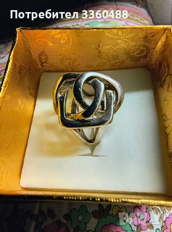 сребърен пръстен 