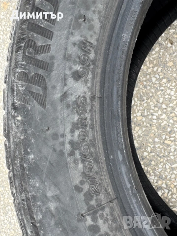 2 броя летни гуми Bridgestone 215/60/16 99H, снимка 4 - Гуми и джанти - 54395381