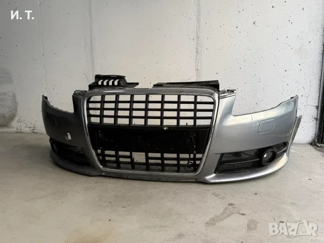 S-line предна броня за Audi A4 B7 , снимка 3 - Аксесоари и консумативи - 55483151
