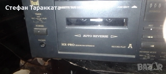 двукасетачен дек Dual, снимка 2 - Декове - 54009718