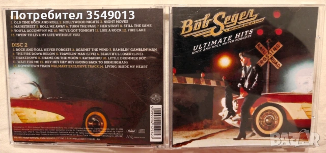 CD / ЦД компакт диск - Bob Seger - 2011 - Ultimate Hits [2 CD]