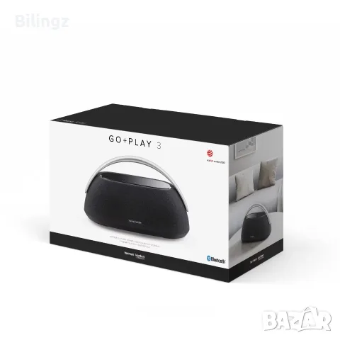 Продавам Преносима тонколона Harman Kardon GO + PLAY 3, Bluetooth, 160 W, USB C,В Гаранция,като нова, снимка 6 - Bluetooth тонколони - 55525787
