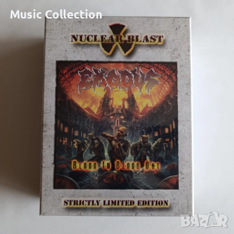 EXODUS - Blood In Blood Out (Box Set) NEW & SEALED Thrash Metal