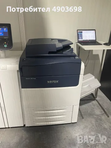 Продава се професионална цветна дигитална печатна машина Xerox Versant 280 Press, снимка 4 - Други машини и части - 55484963