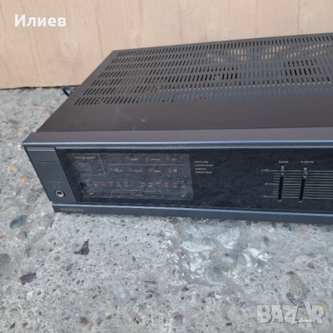 Стерео усилвател Siemens RV 200, снимка 3 - Ресийвъри, усилватели, смесителни пултове - 54864770