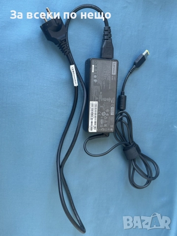 Оригинално зарядно захранване за лаптоп Lenovo 20V 4.5A 90W , ПРАВОЪГЪЛНА БУКСА , зарядно Lenovо