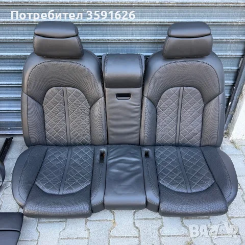 Кожен салон за Audi A8 D4 (2010-2017), снимка 4 - Части - 55438138