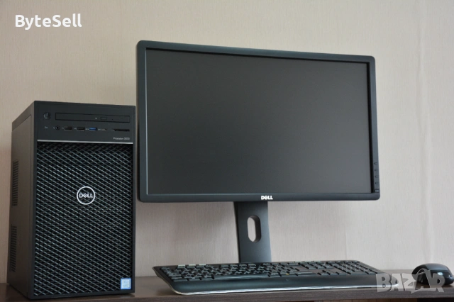 Dell Precision 3630 Tower | Intel Core i7-8700 | 32GB DDR4 | 512GB NVMe SSD | GTX 1660 Super 6GB, снимка 2 - Геймърски - 54814848