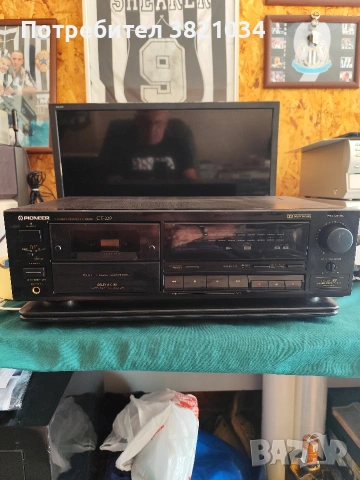 Pionneer stereo cassette deck CT-229, снимка 2 - Декове - 54595379
