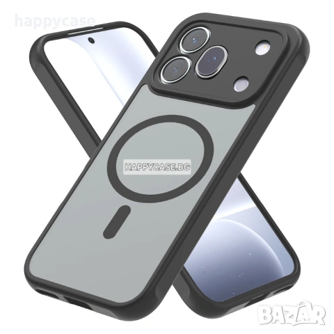 Honor 600 Pro / 600 / 600 Lite / FROSTED MAGSAFE Матов кейс гръб калъф, снимка 7 - Калъфи, кейсове - 54559426