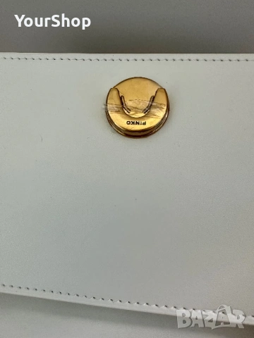 PINKO Love One Mini – оригинална кожена чанта | НОВА , снимка 5 - Чанти - 54059172