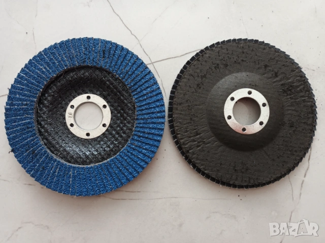 Диск за шлайфане на метал, диск шкурка за ъглошлайф 125мм, Р60, Р120, дискове P60 и P120