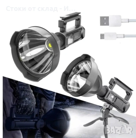 Лед прожектор със usb, снимка 2 - Къмпинг осветление - 55144906