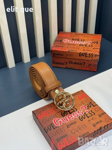 Guess колани от естествена кожа в кутия , снимка 5 - Колани - 55579091