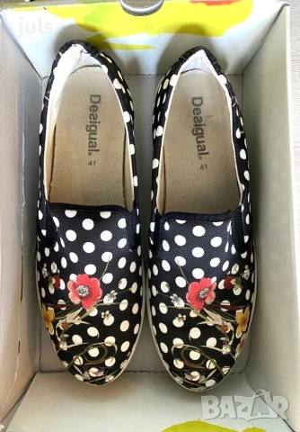Desigual - дамски мокасини 40-41 н., снимка 4 - Маратонки - 49337830
