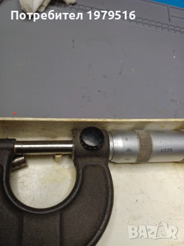 Продавам микрометър 0÷25 мм, снимка 6 - Измервателни инструменти - 54237685