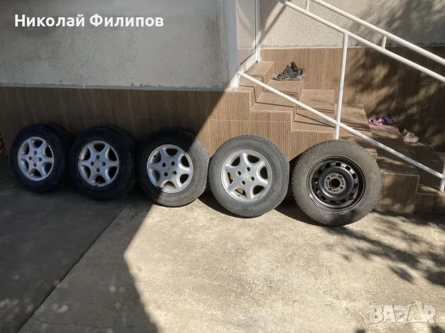 Джанти с гуми 14 цола за Форд, снимка 4 - Части - 55342757