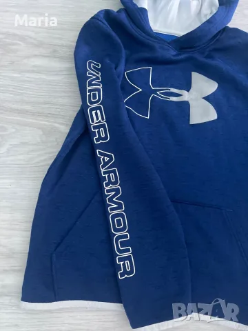 Детски суитшърт Under Armour ColdGear с качулка, снимка 3 - Детски Блузи и туники - 55434106